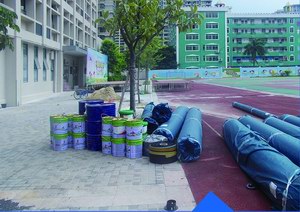 廣州市花都區(qū)秀全街雅居樂(lè)小學(xué)運(yùn)動(dòng)場(chǎng)改造工程施工
