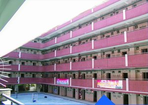 市教育局廣大附中（大學(xué)城校區(qū)）教學(xué)樓、行政樓及學(xué)生宿舍走廊地面防滑施工項目